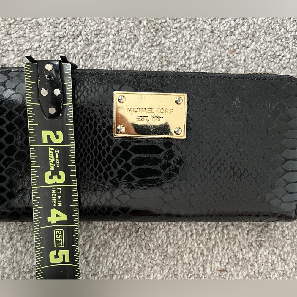 Michael Kors Python-Embossed Continental Wallet - image 6